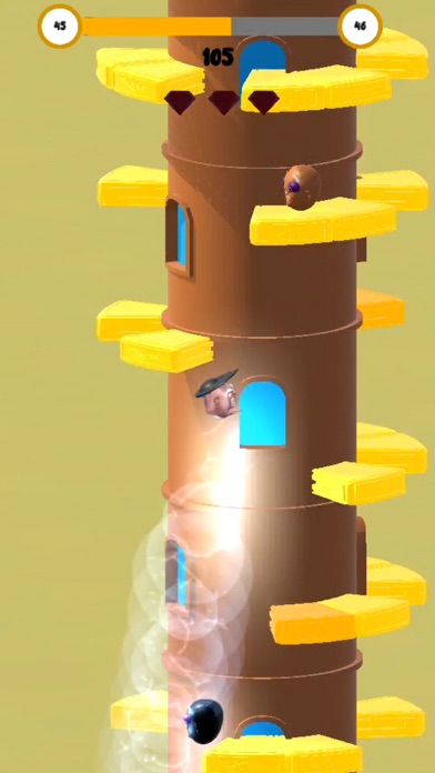 Windmill Jump 3D - Don Quixote Screenshot