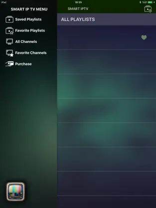 Screenshot 1 Televisión IP TV - Lista M3U iphone