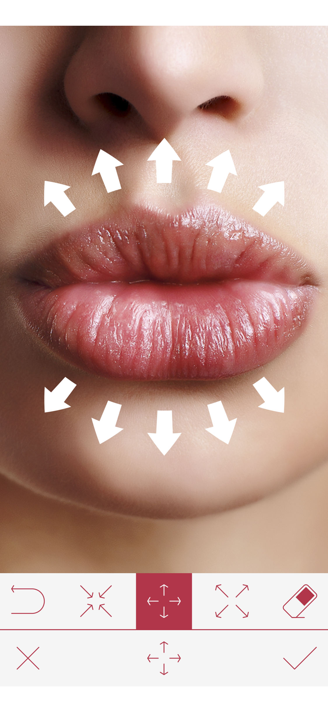 Lips Camera - Lips Photo Warp screenshot 2