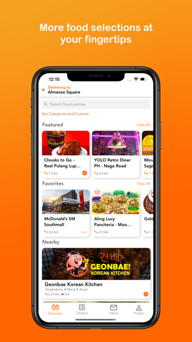 DeliRush | Food Delivery Screenshot