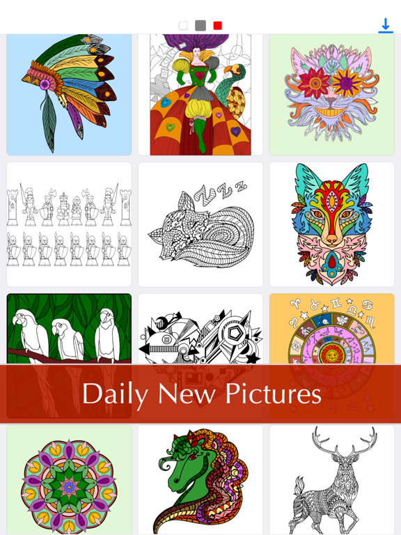 Screenshot #6 pour Coloring Book Color By Number.