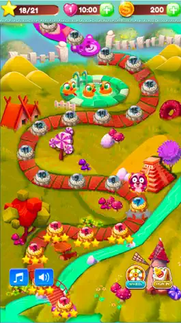 Game screenshot Сладкая Candy Blast Fruit hack