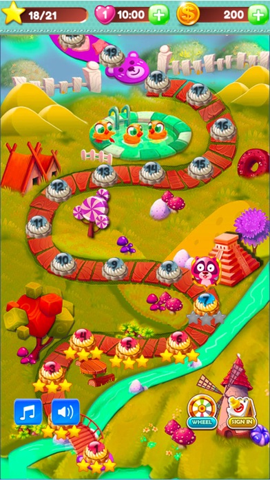 Sweet Candy Blast Fruit puzzle screenshot 3