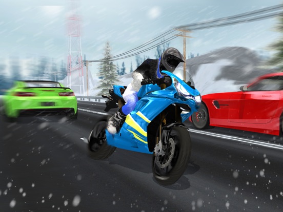Screenshot #5 pour Wrong Way Moto Racer