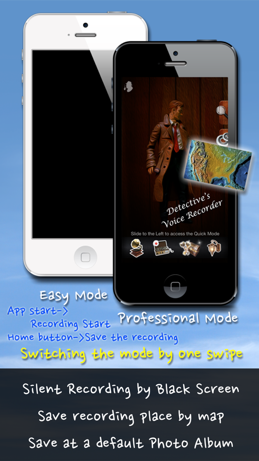 #2. Detective's Voice Recorder (iOS) 由: HeavensSquare
