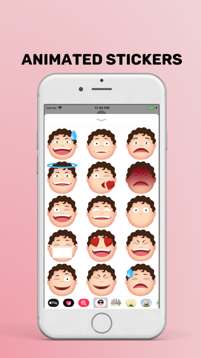 Animated Face Stickers screenshot 3