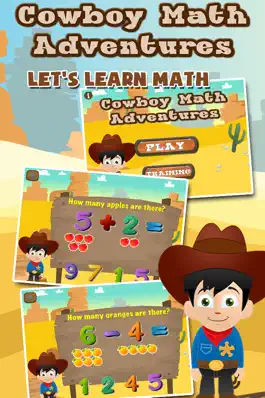 Game screenshot Cowboy Math Adventure mod apk