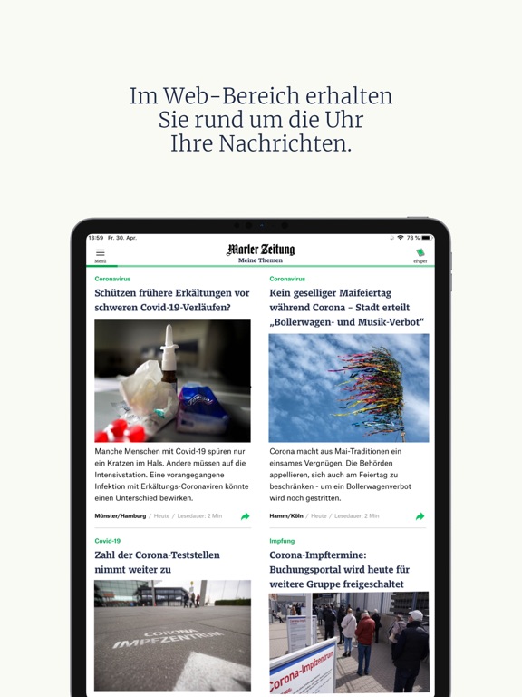 Screenshot #6 pour Marler Zeitung