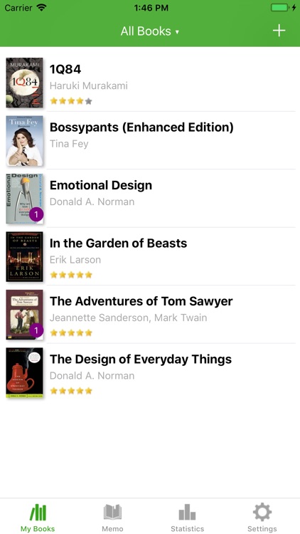 BookTree: bookshelf & note