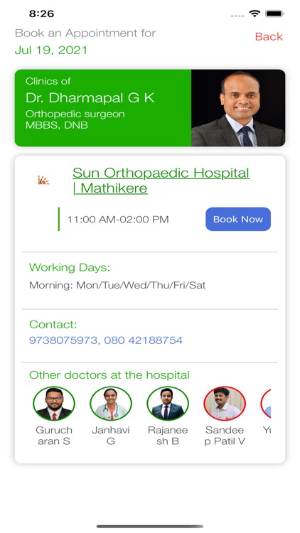 Sun Orthopaedic Centre screenshot-3
