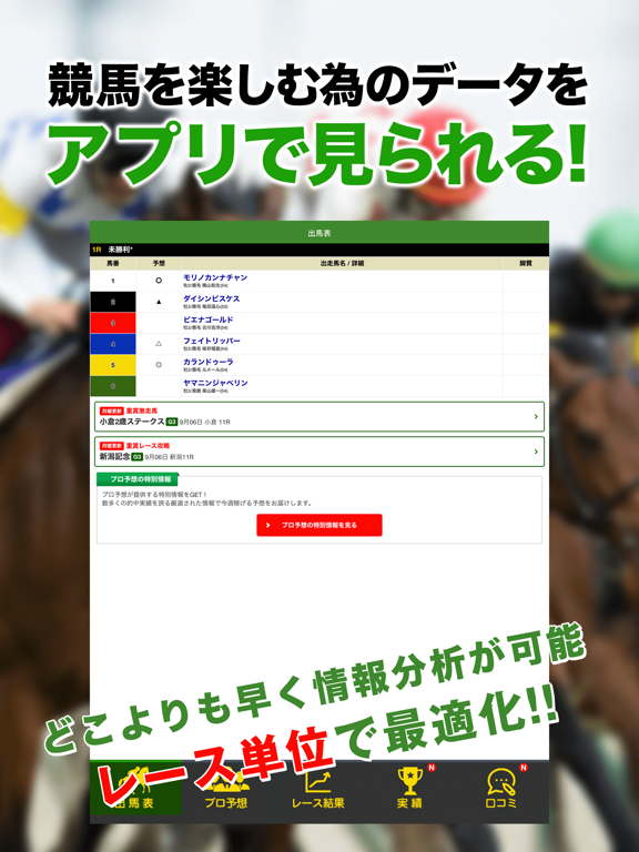 JRA競馬予想情報アプリのおすすめ画像2