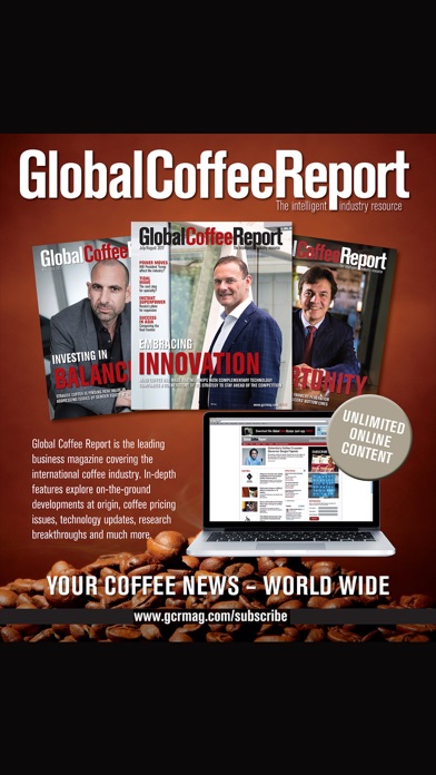 Global Coffee Report Magazine Screenshot