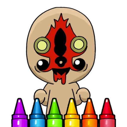 SCP Coloring Book iOS App