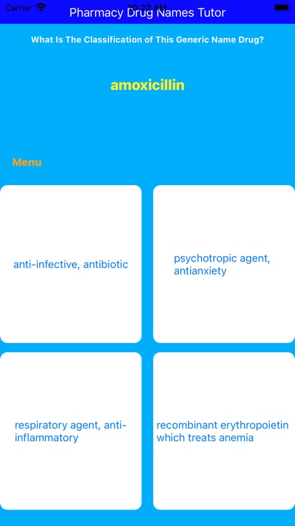 Pharmacy Drug Names Tutor screenshot-3