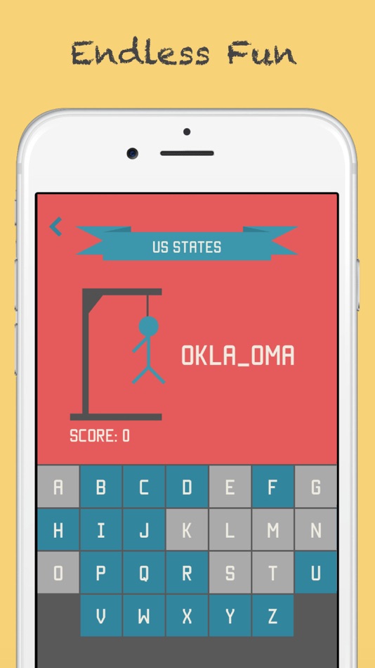 #1. Hangman Classic Word Game (iOS) 由: WALABOK LLC