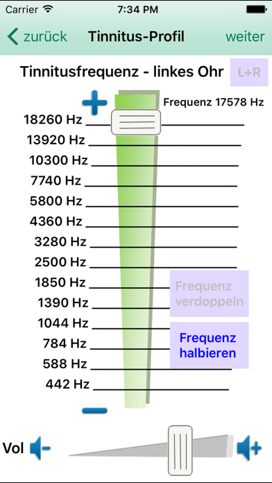 tinnitus help screenshot 2