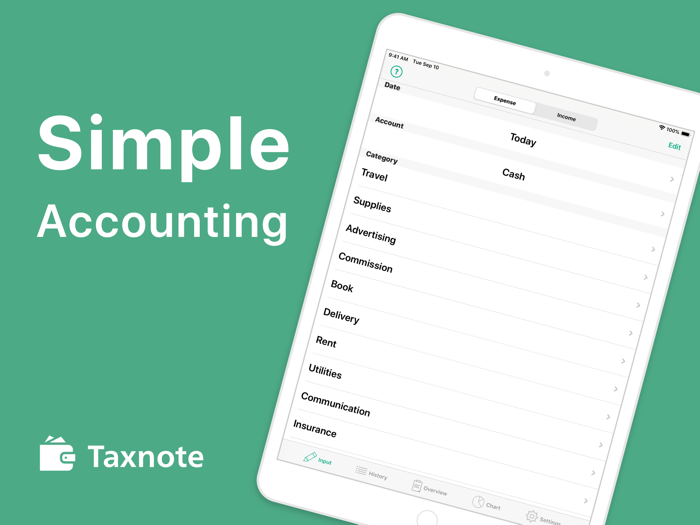 Accounting・Bookkeeping Taxnote