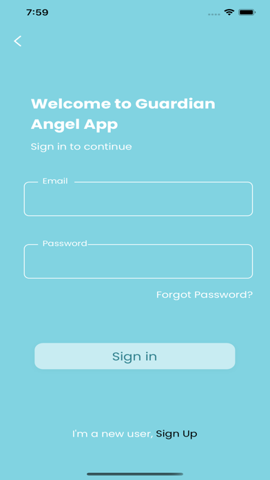 Guardian Angel App Screenshot