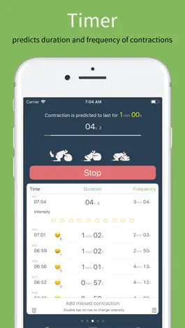 Game screenshot Birth Contraction Timer apk