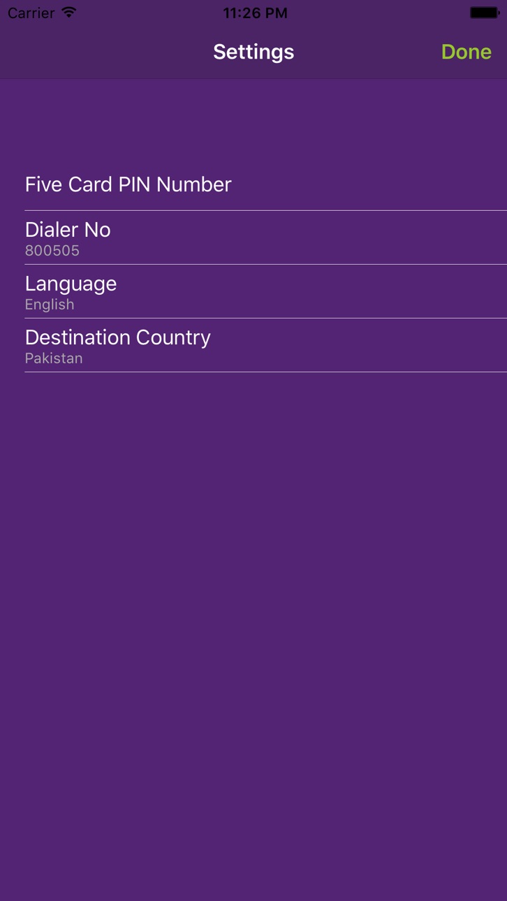 iPhone screenshot