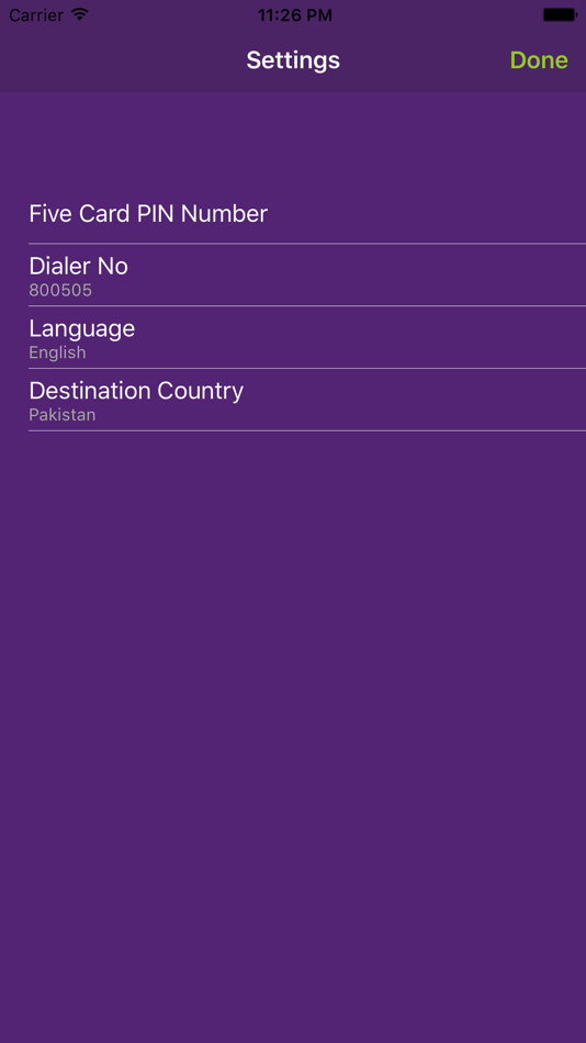 #3. Five Card Dialer (iOS) 由: Chanchal Raj