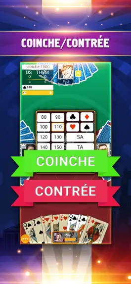 Game screenshot VIP Belote - Coinche & Contrée hack
