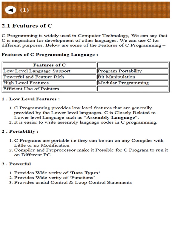 Screenshot #6 pour Learn C Programming