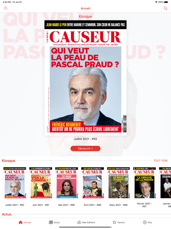 Screenshot #4 pour Causeur.fr