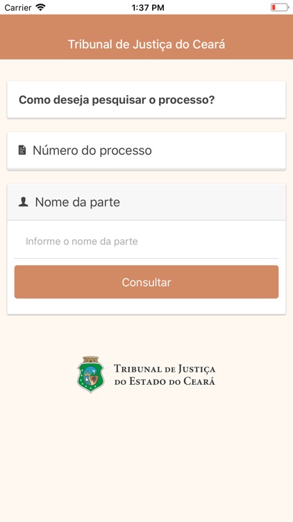 Consulta Processual TJCE