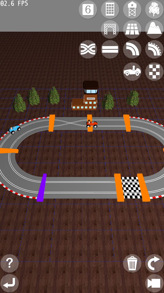 #5. Slot Car Racing 3D (iOS) Podle: Kouichi Hayashi