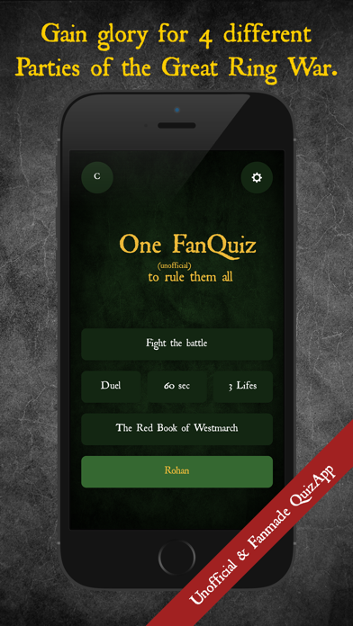 Screenshot #3 pour One Quiz to rule them all