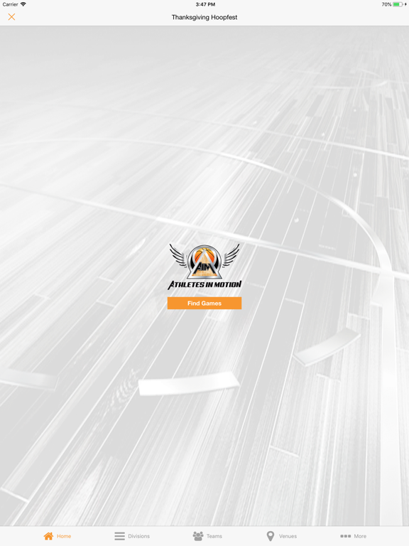 Athletes In Motion iPad screenshot 3 - Sports app