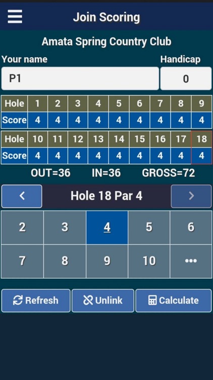 KiD Score Golf