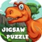 Dinosaur Puzzle Animal Jigsaw is The application includes colorful icon puzzles of cartoon animal
