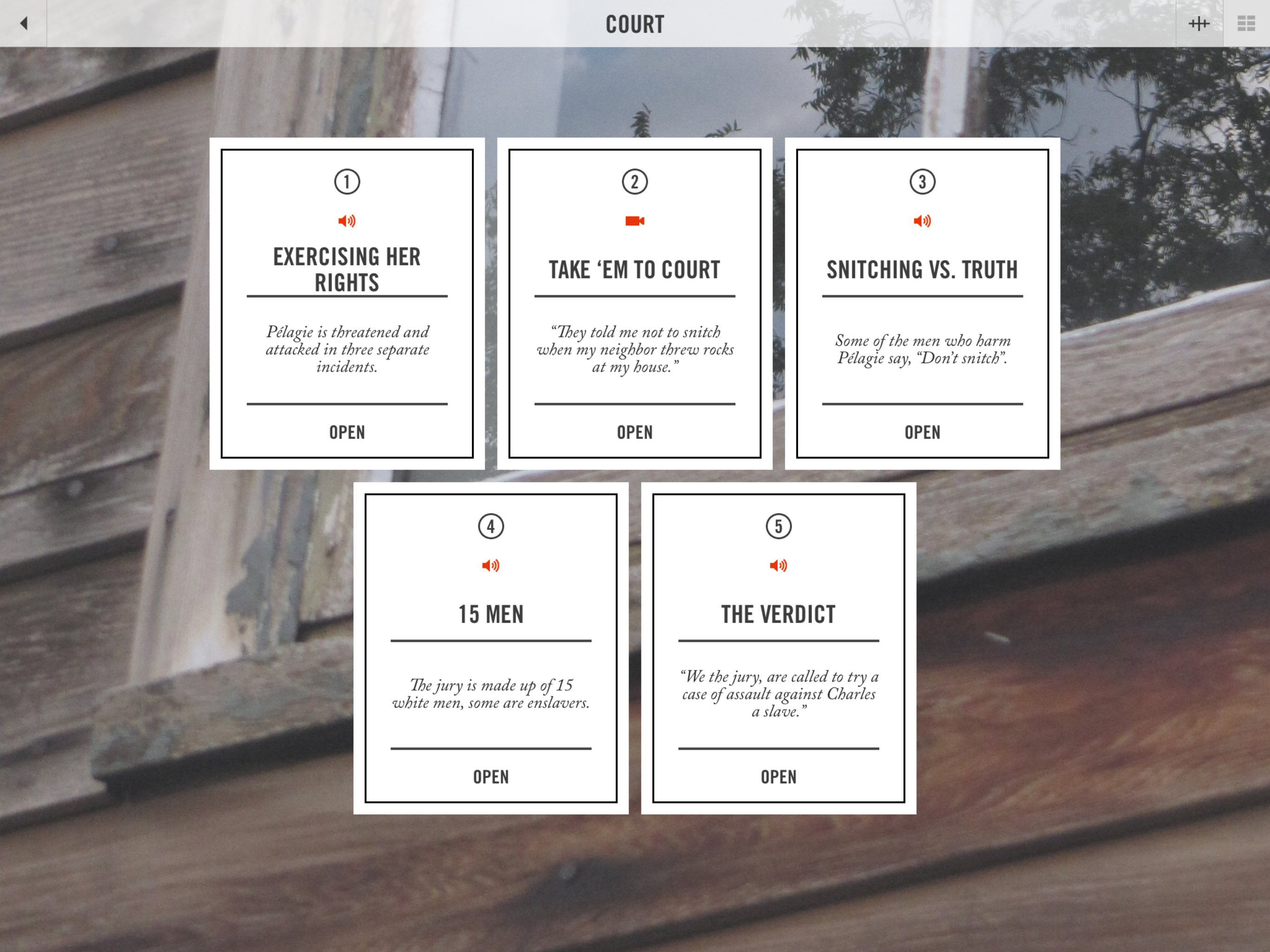 Amoureux House iPad app screenshot 4