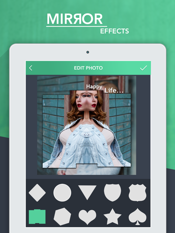 Screenshot #5 pour Magic Mirror Photo Editor