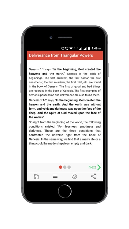 Deliverance from Powers