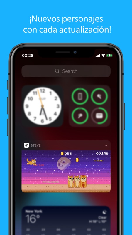 Steve - Juego Widget screenshot 4