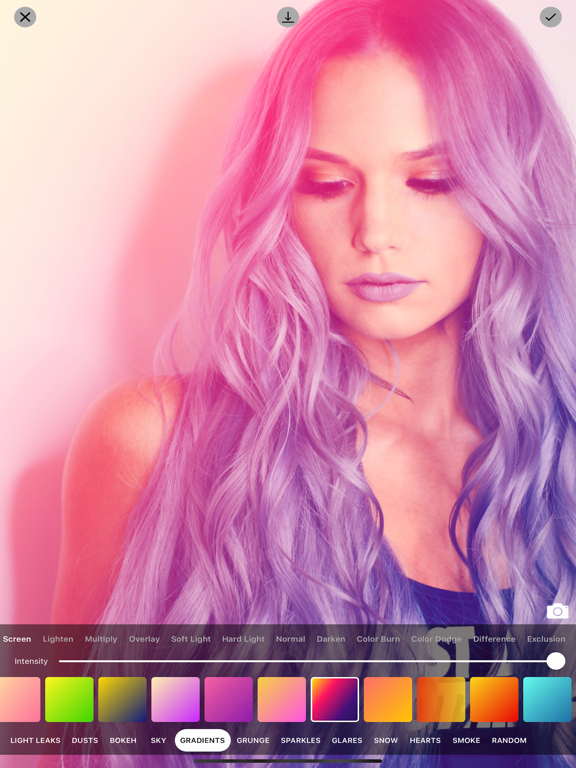 Photo Filters + iPad screenshot 4 - Graphics & Design app