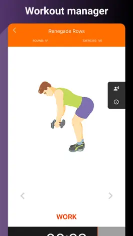 Game screenshot Home workouts with dumbbells apk