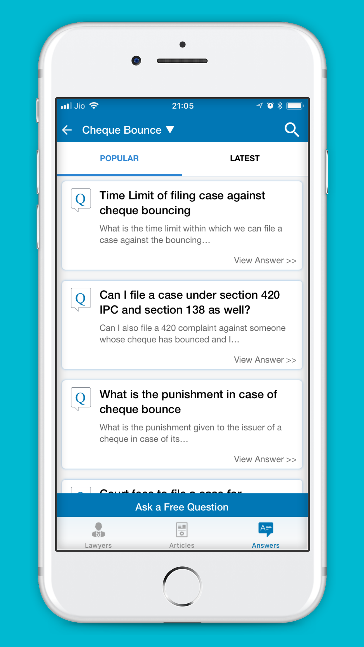 LawRato-Find the RIGHT Lawyer screenshot 3