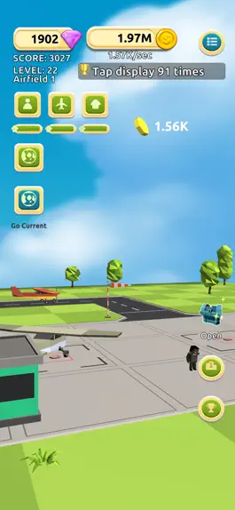 Game screenshot Airfield Tycoon Clicker mod apk