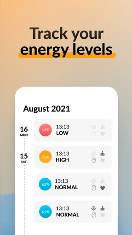 Game screenshot Energy Levels for Productivity hack