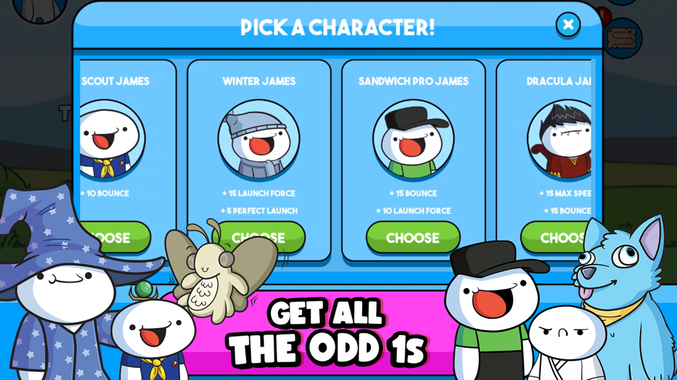 #5. TheOdd1sOut: Let's Bounce (iOS) 由: RHEI Creations Corp