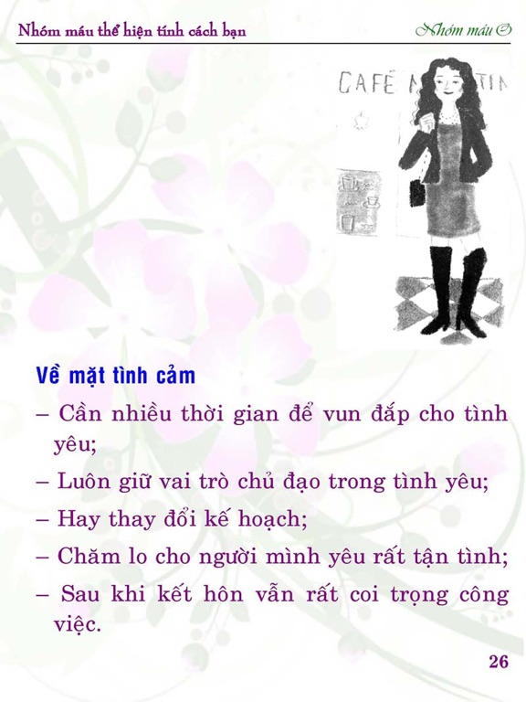 Screenshot #6 pour MÁU O THỂ HIỆN TÍNH CÁCH BẠN