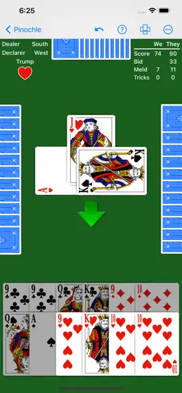 Game screenshot Pinochle - Expert AI apk