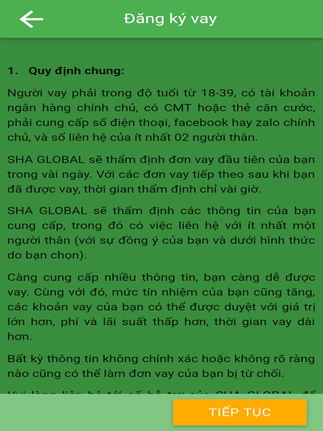 SHA - Vay rẻ nhất