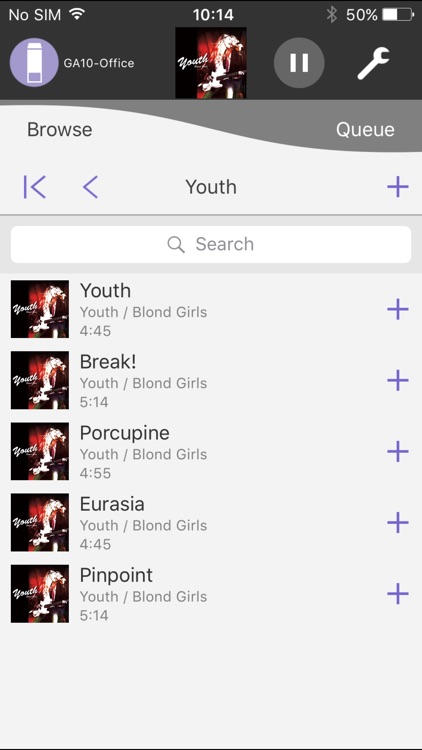 Panasonic Music Control