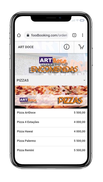 Artdoce - Pastelaria Screenshot