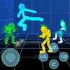 Stickman Neon Street Fighting